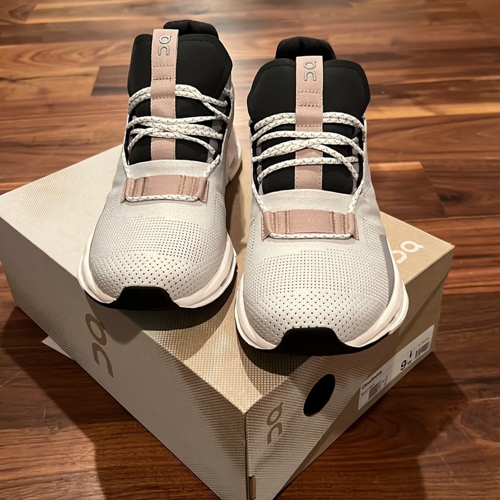 On Cloudnova | White/Sand | Women’s 9| NWT